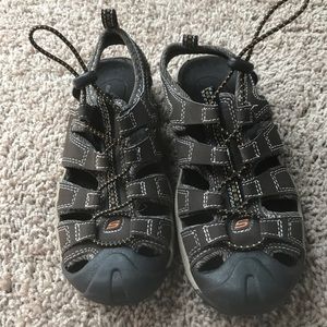 Boys Sketchers Sandals Size 1